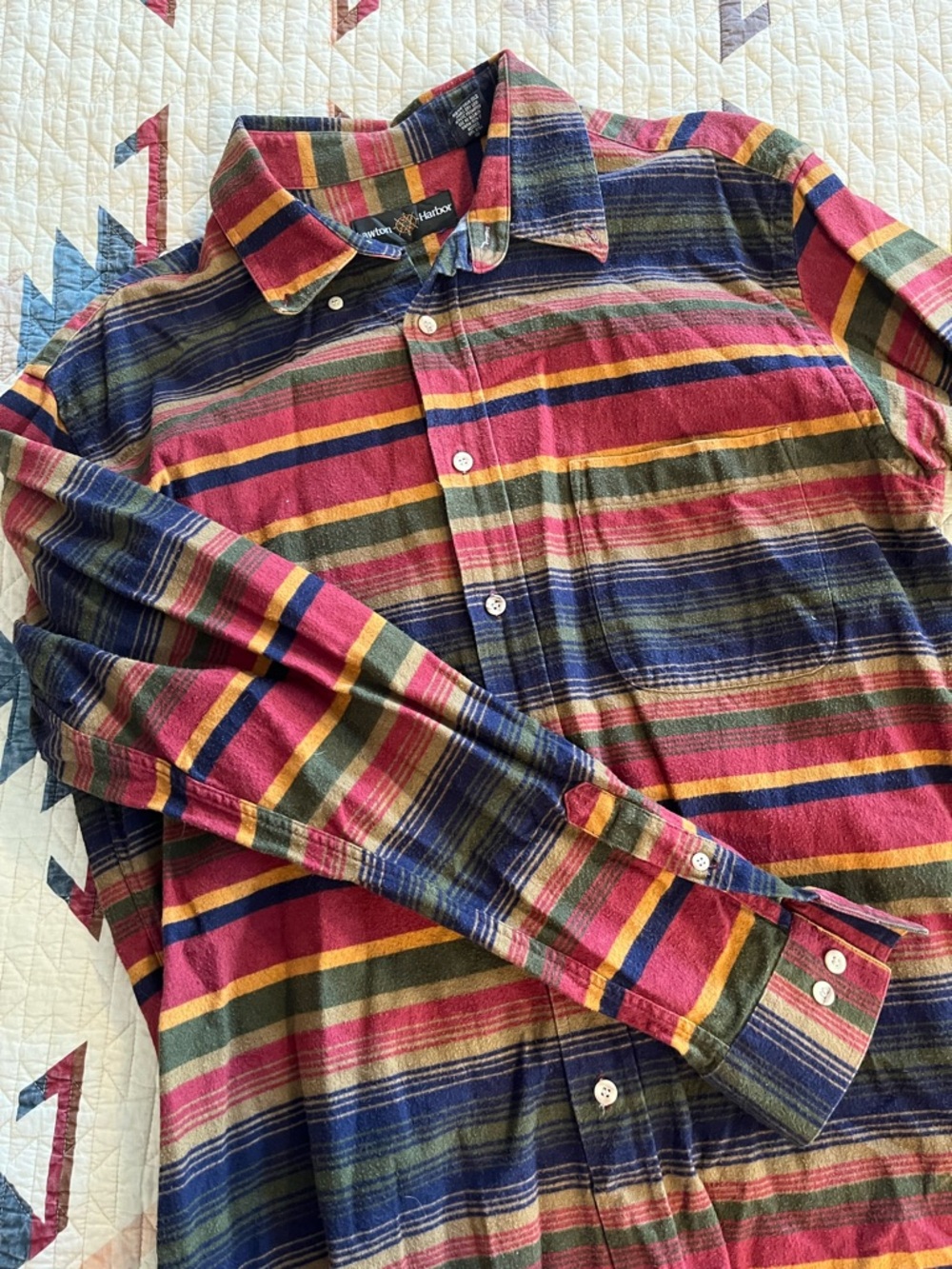 Men’s Lawton Harbor Striped Shirt